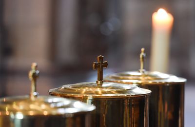 Bischof Gerber beging Priestertag unter Corona-Bedingungen - Gottesdienst als Chrisammesse mit Weihe der heiligen Öle